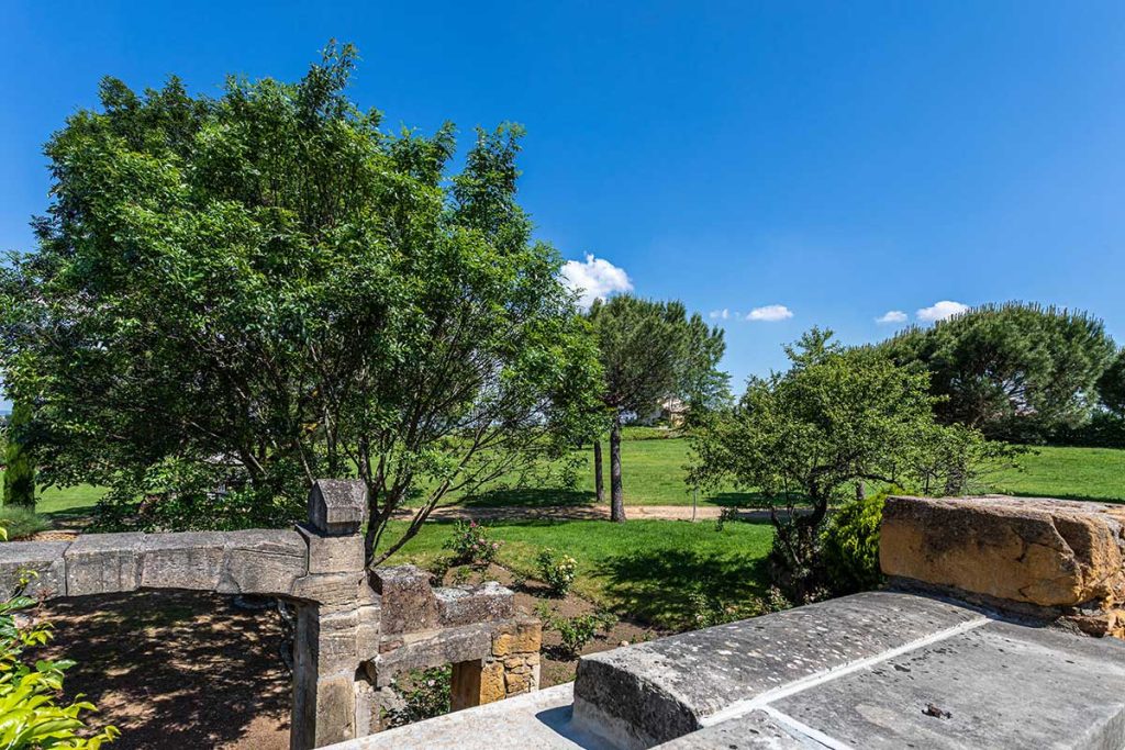 chambre avec jardin campagne lyonnaise